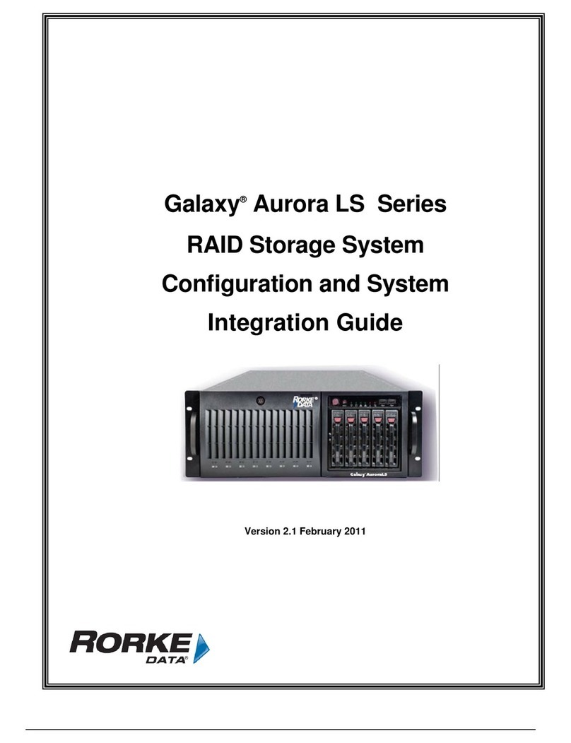 Rorke Data Galaxy Aurora LS Series Configuration and setup