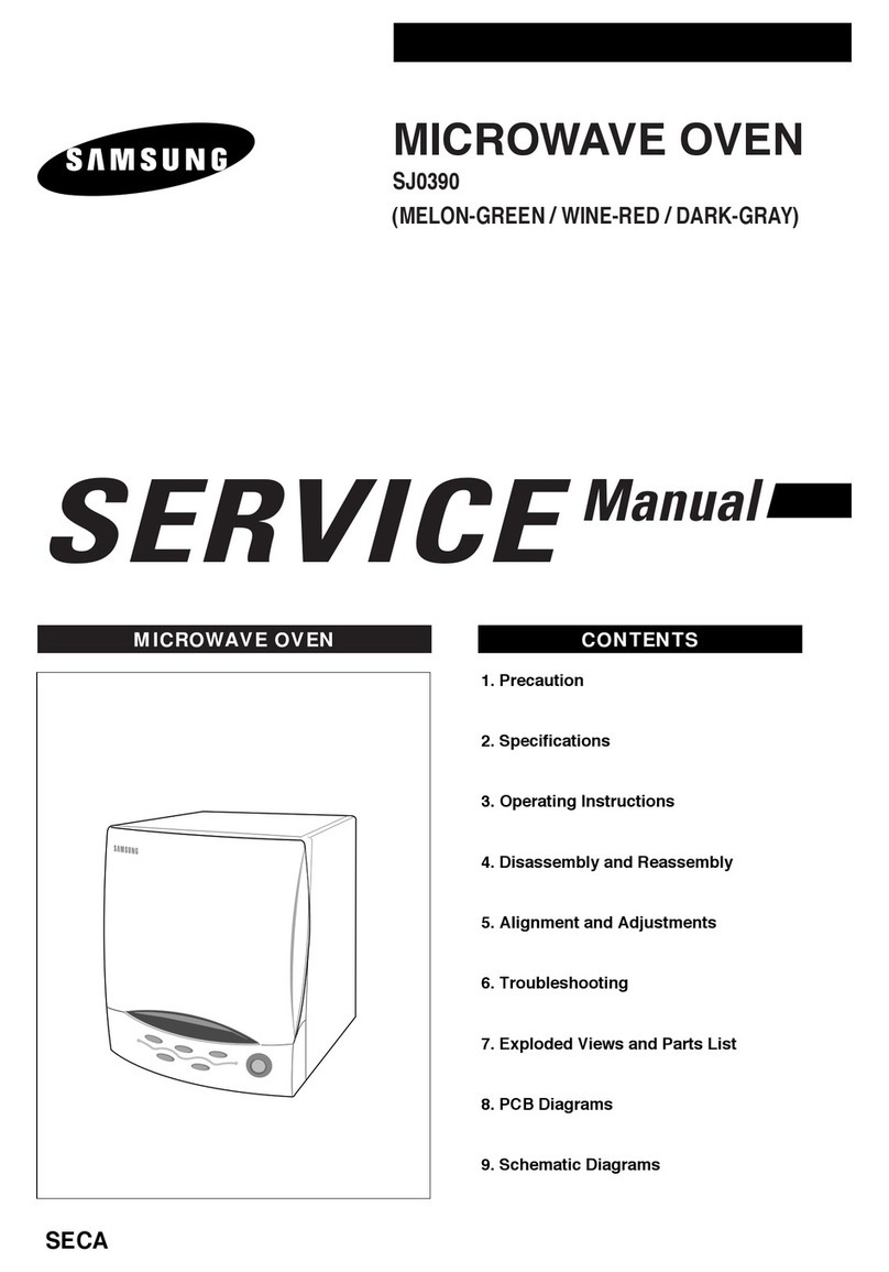 Samsung SJ0390 Service manual