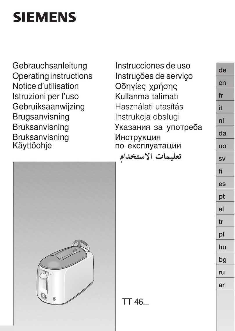 Siemens TT 46 User manual