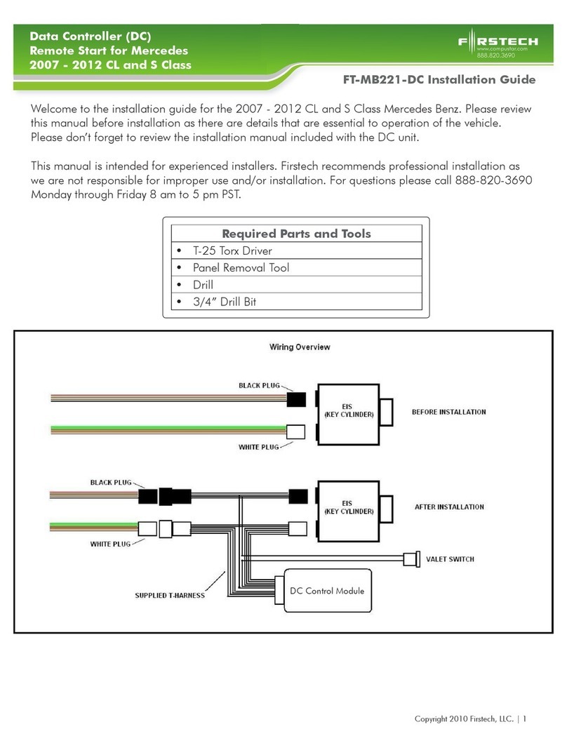 CompuSTAR FT-MB221-DC installation guide
