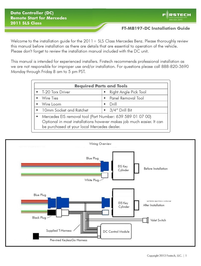 Firstech FT-MB197-DC installation guide