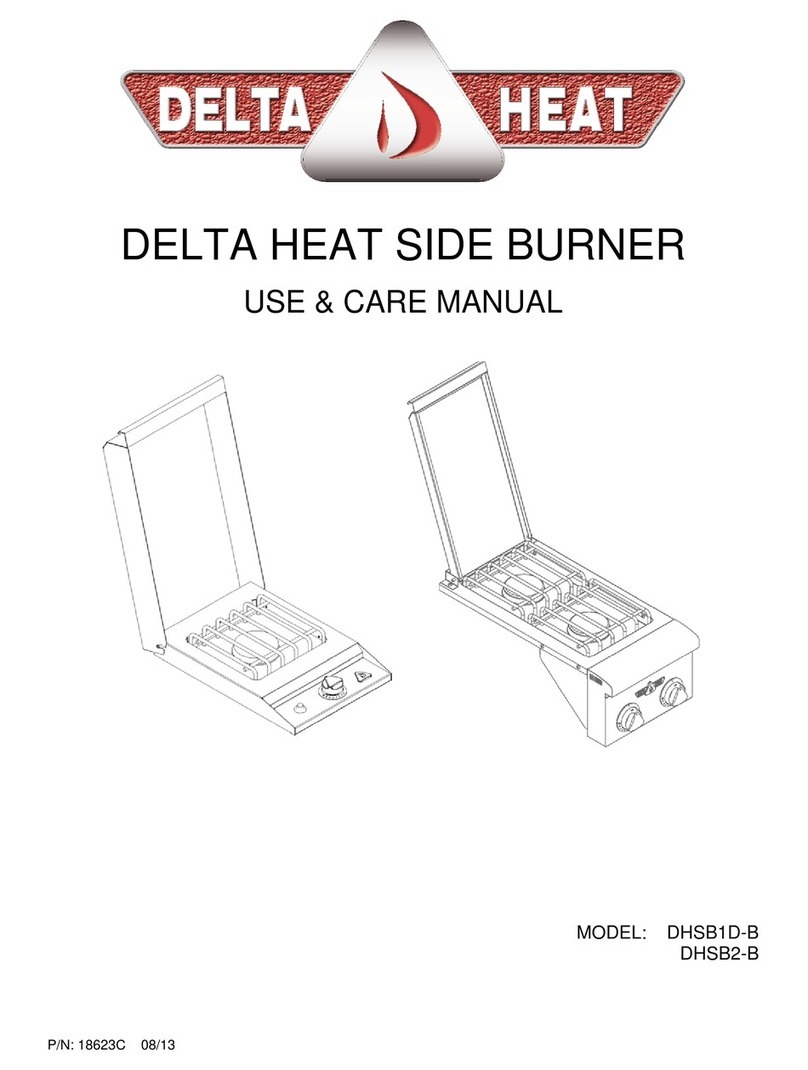 Delta Heat DHSB1D-B Use & care manual Delta Heat DHSB1D-B Use & care manual