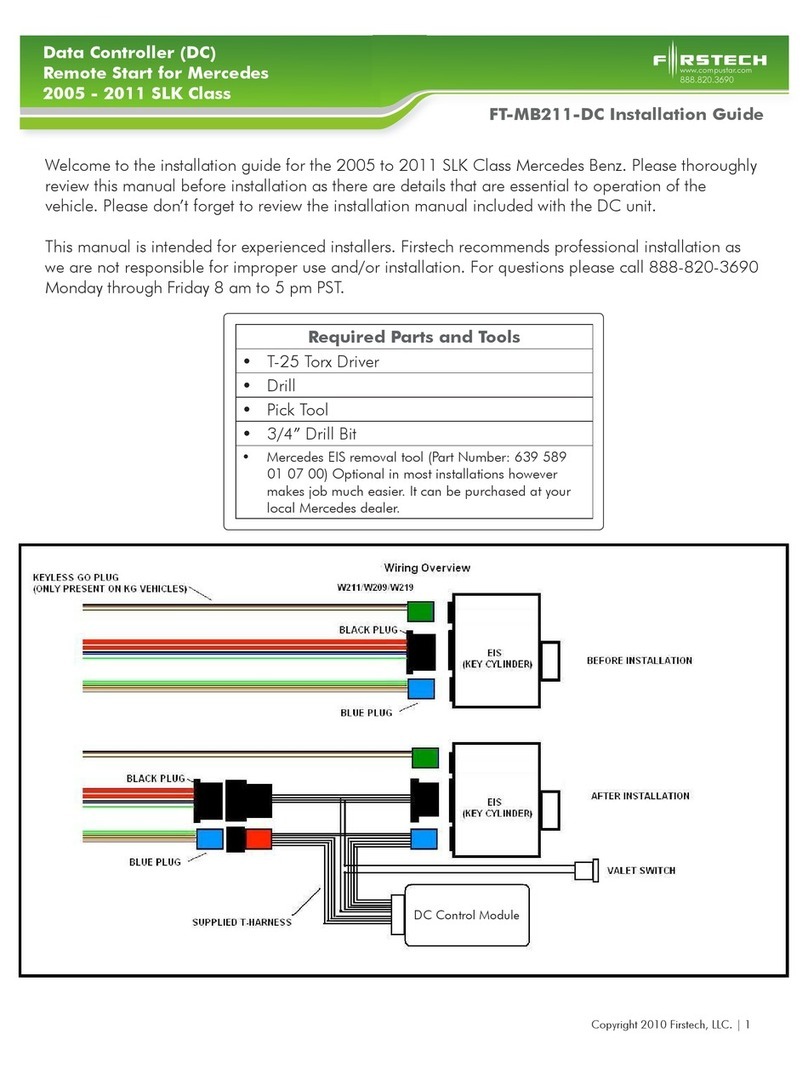 Firstech FT-MB211-DC installation guide