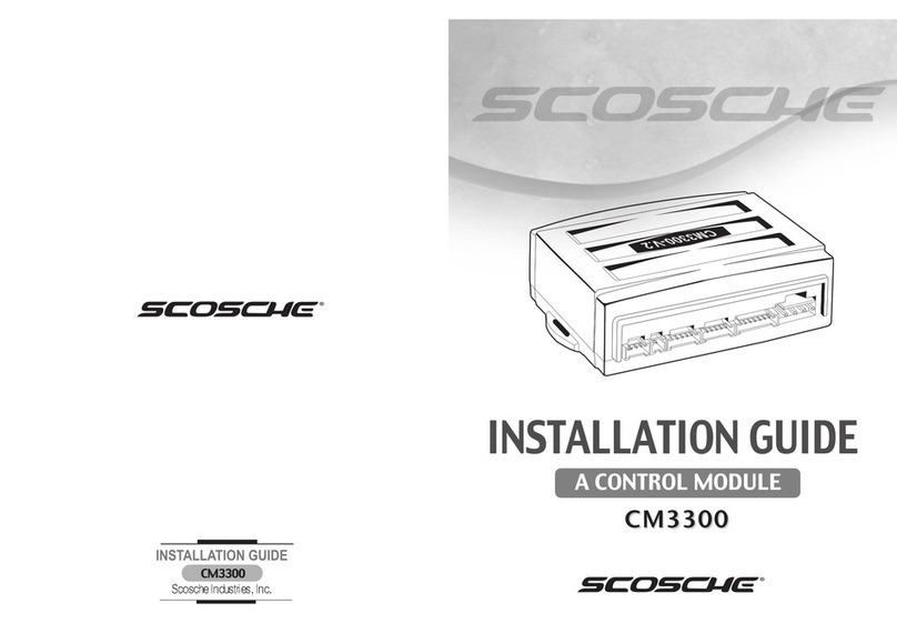 Scosche SC-3300 User manual