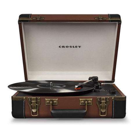 Crosley CR6019A instruction manual