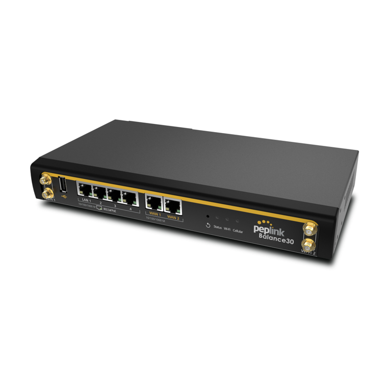 peplink 20 User manual peplink 20 User manual