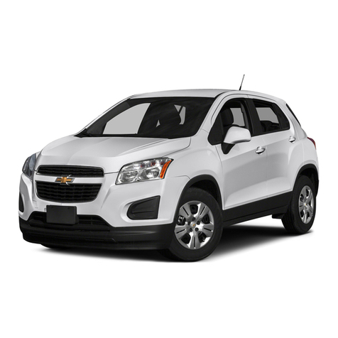 Chevrolet 2015 TRAX User manual