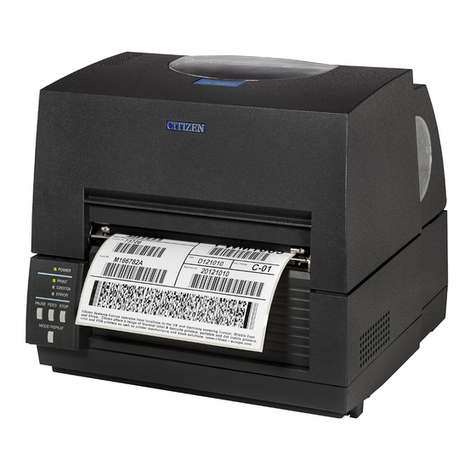 Citizen Peeler CL-S6621 User manual