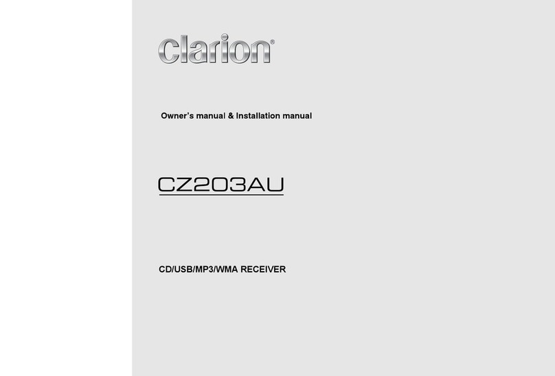 Clarion CZ203AU Repair manual