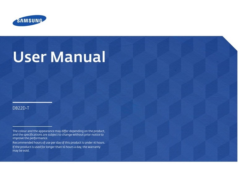Samsung DB22D-T user manual