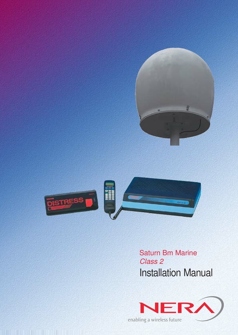 Nera Saturn BM Marine User manual Nera Saturn BM Marine User manual
