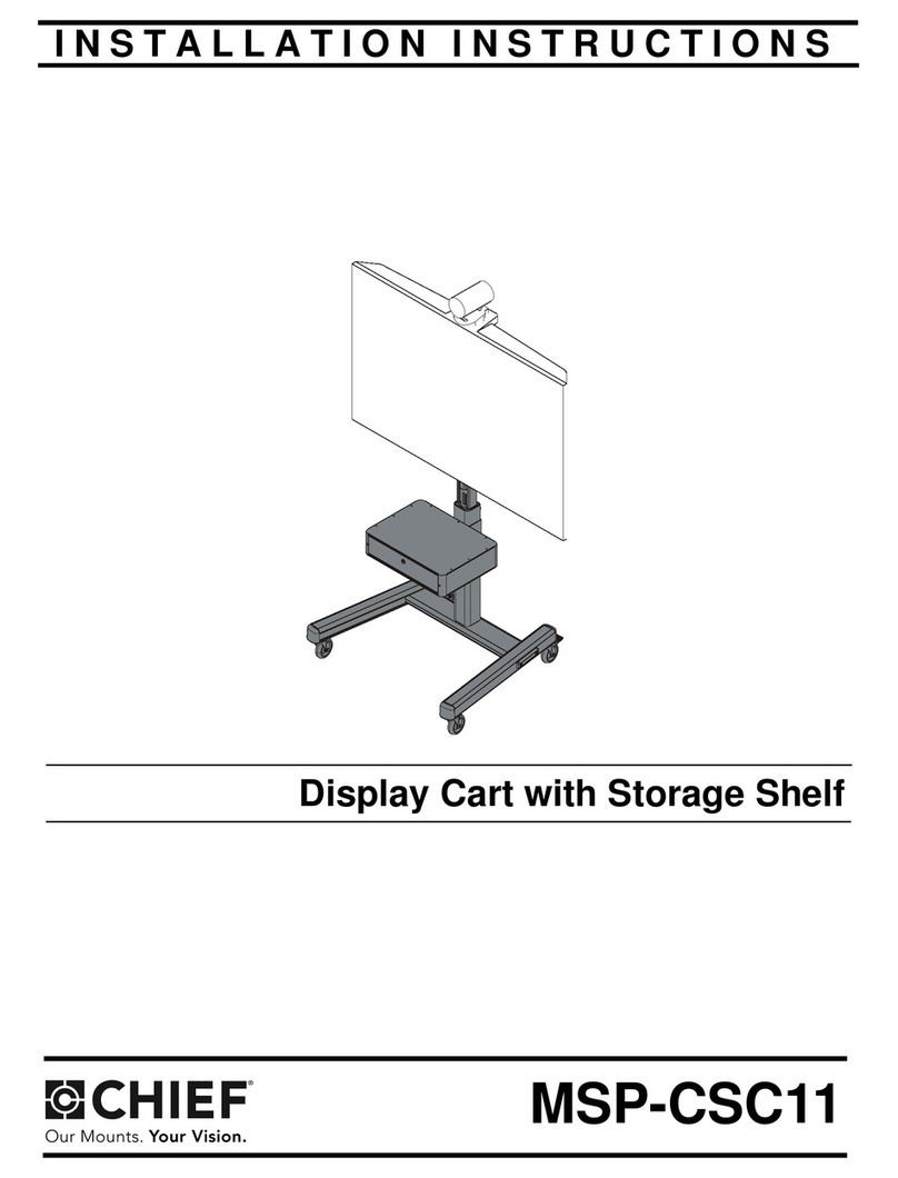 CHIEF MSP-CSC11 User manual