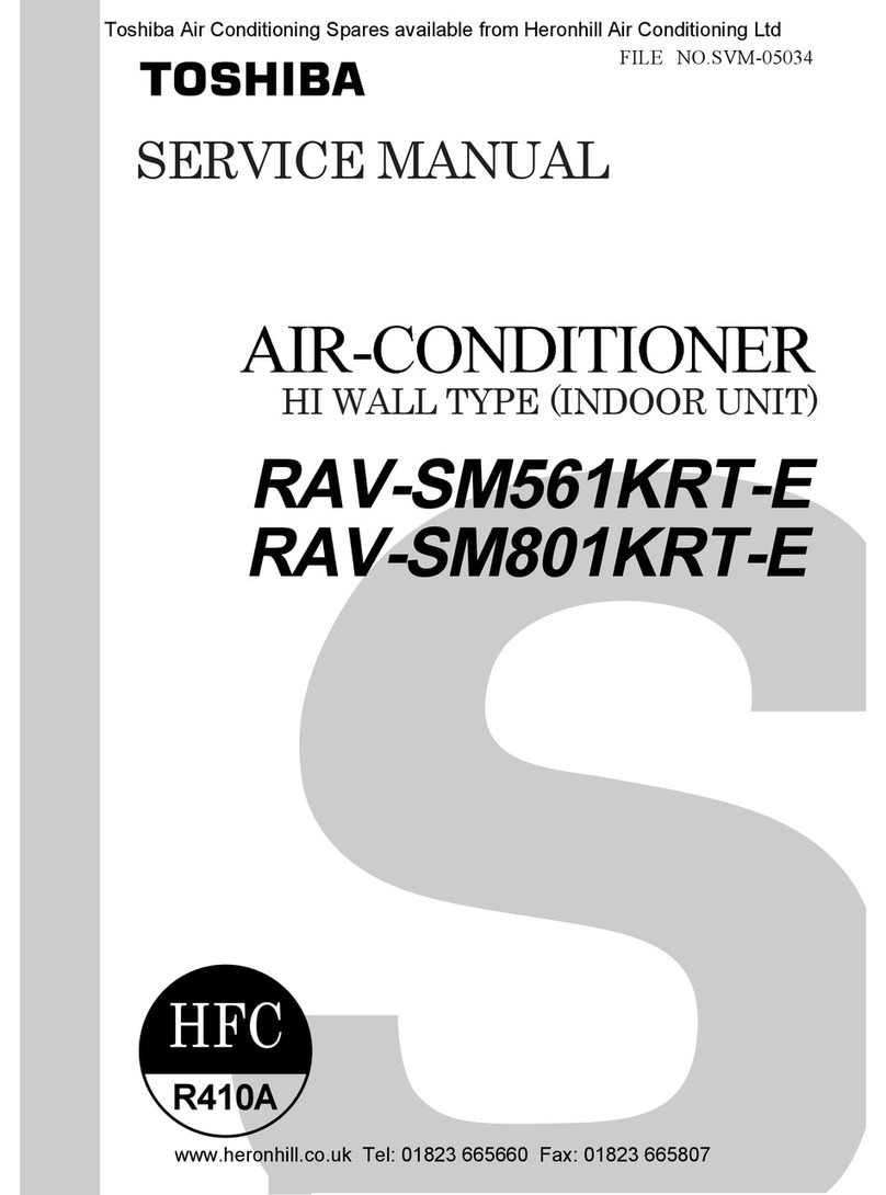 Toshiba RAV-SM561KRT-E User manual Toshiba RAV-SM561KRT-E User manual