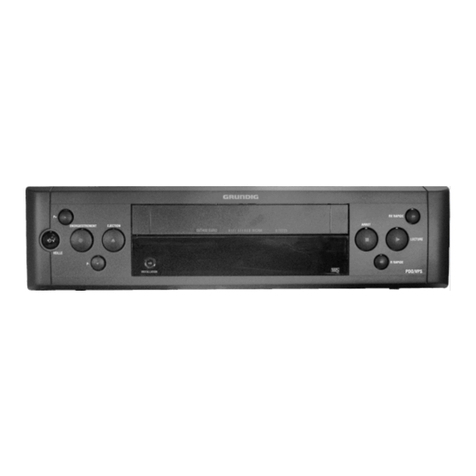Grundig GV 7400 EURO User manual
