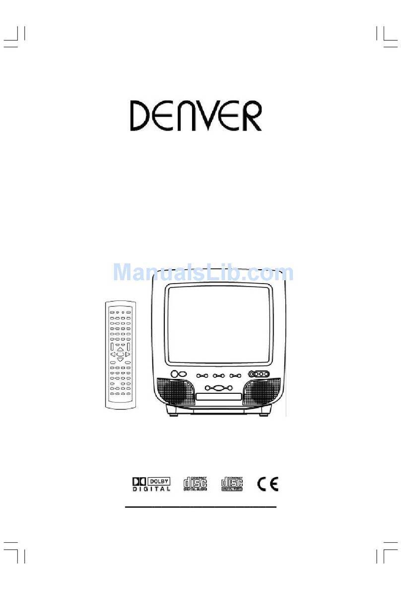 Denver TVD-1403 AC/DC Operation manual