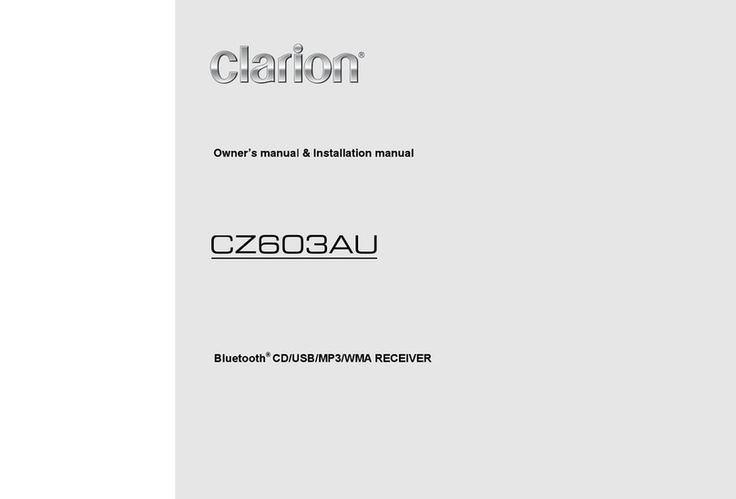 Clarion CZ603AU Repair manual