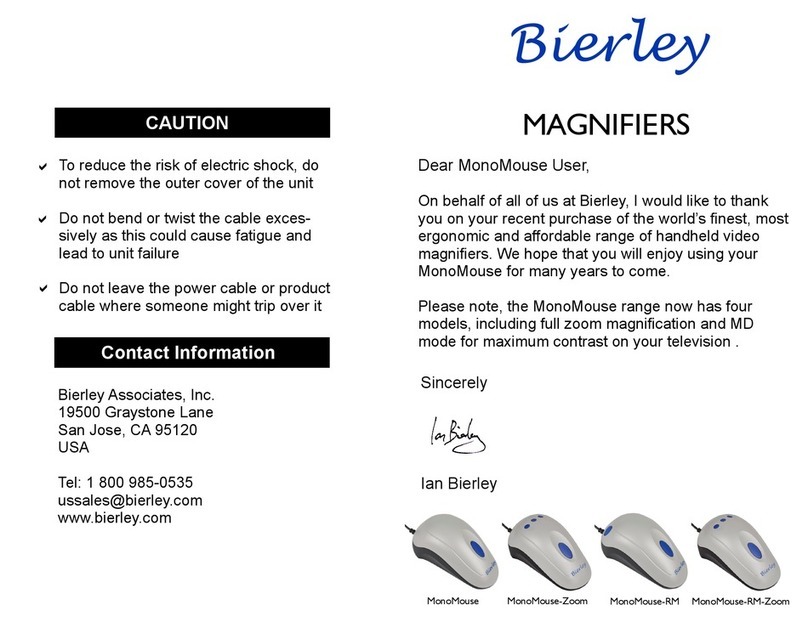 Bierley MonoMouse manual