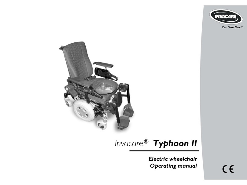Invacare Typhoon II User manual