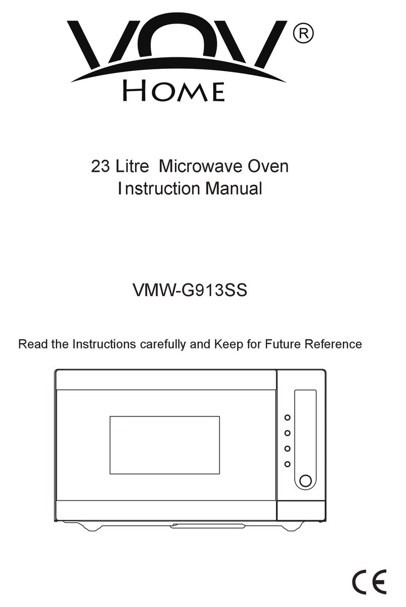 VOV VMW-G913SS instruction manual
