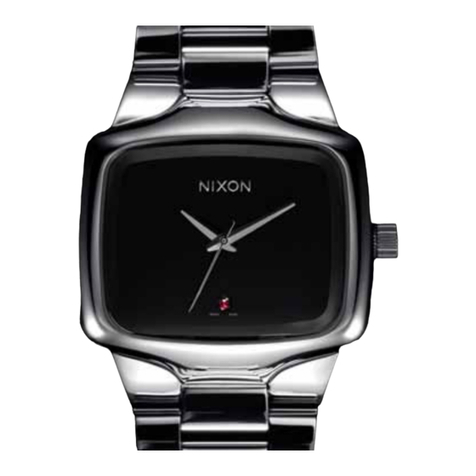 NIXON the PLAYER XL User manual NIXON the PLAYER XL User manual