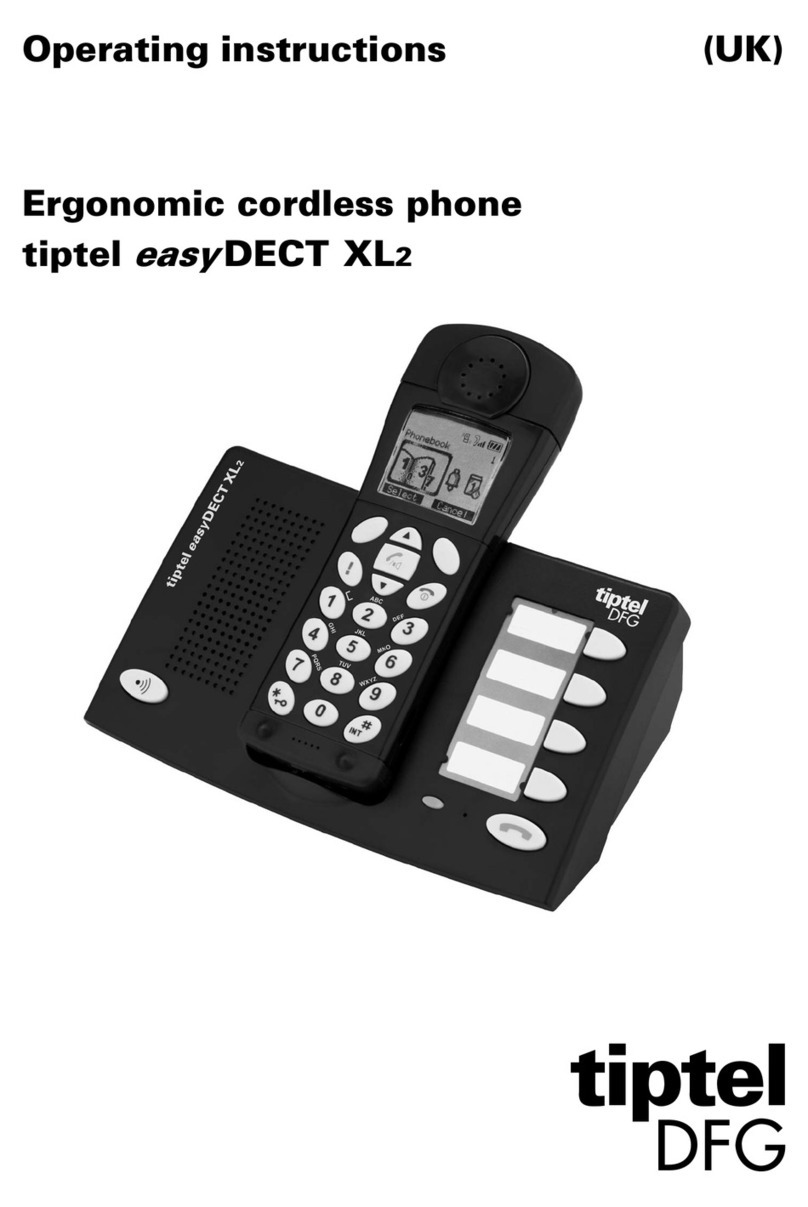 TIPTEL easyDECT XL2 User manual