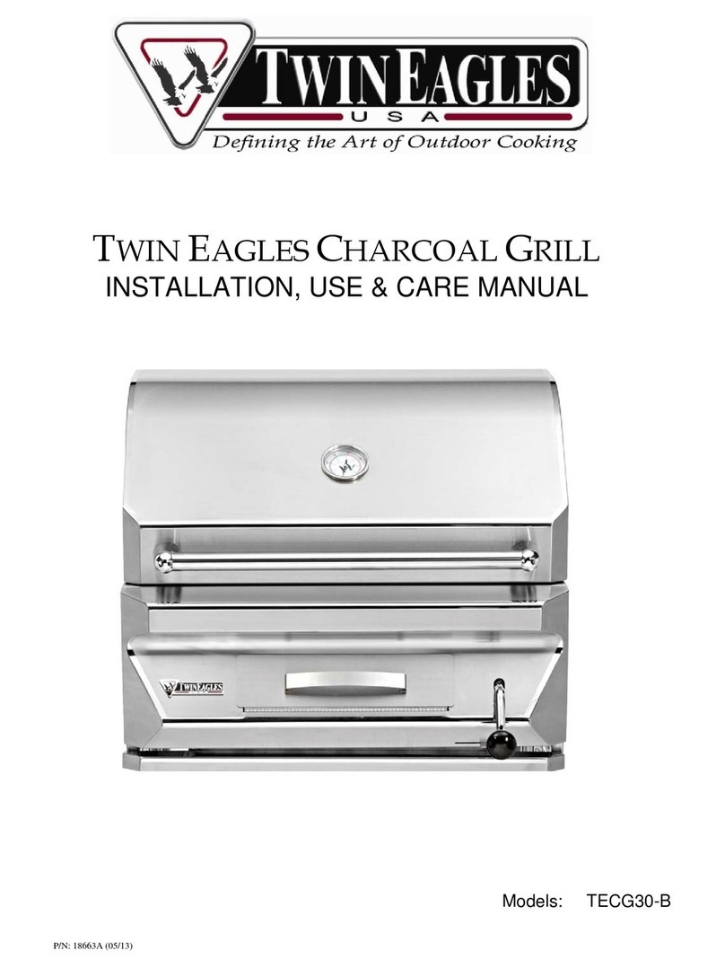 Twin Eagles TECG30-B Instructions for use