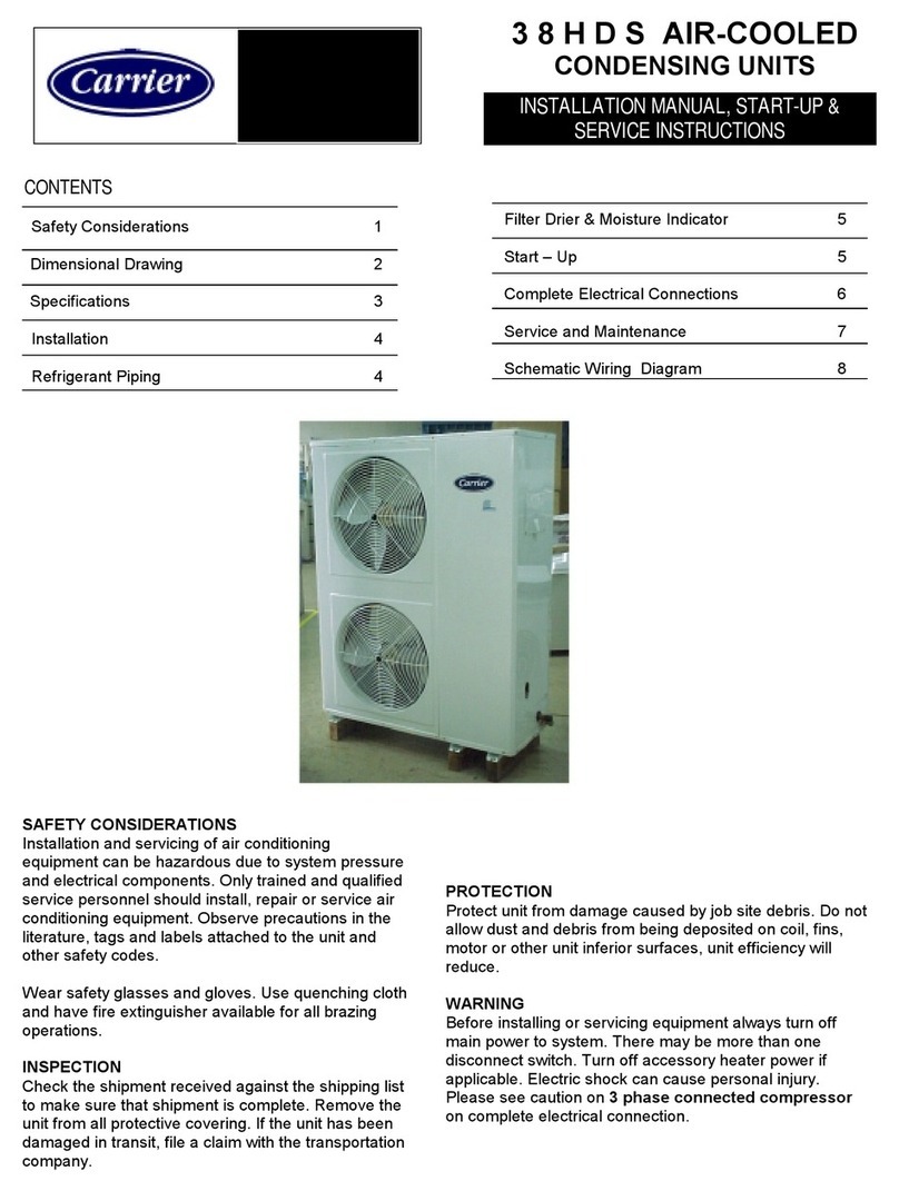 Carrier 38HDS User manual