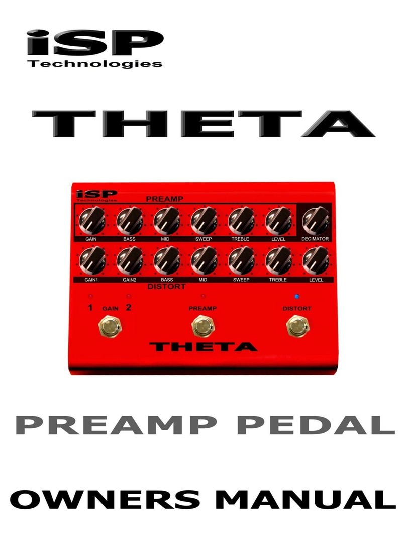 iSP Technologies THETA owner's manual
