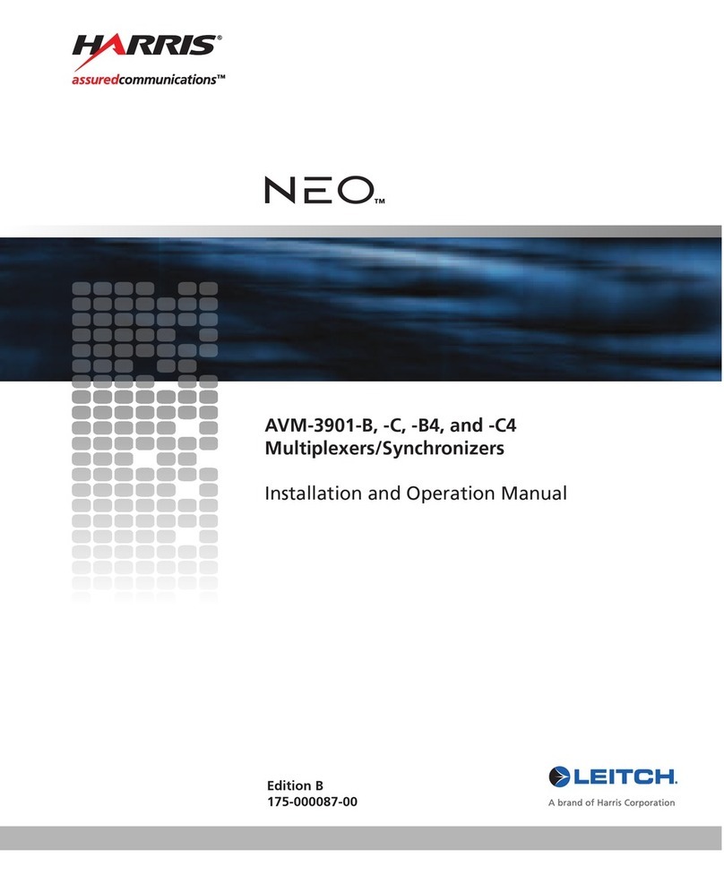 NEO AVM-3901-B Installation and operation manual