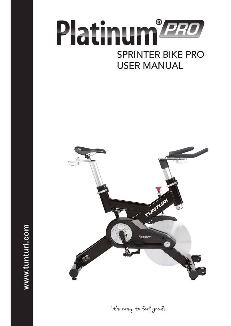 Tunturi Platinum Pro user manual