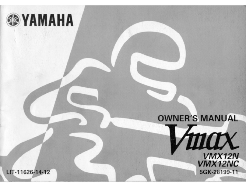 Yamaha Vmax VMX12N owner's manual