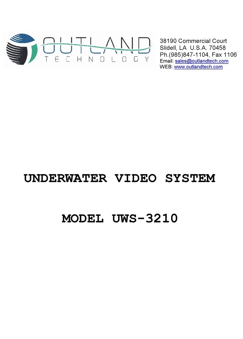 Outland Technology UWS-3210 operating instructions