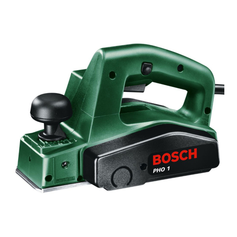 Bosch PHO 1 User manual