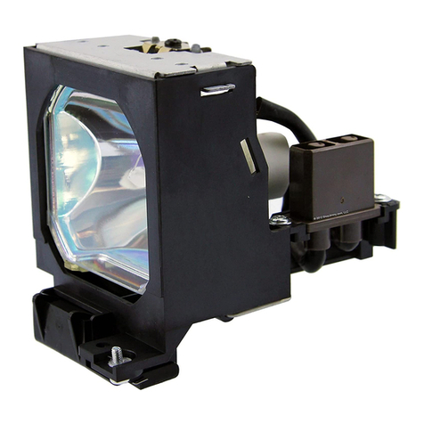 Sony LMP-P200 operating instructions