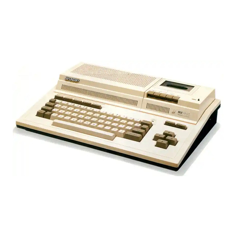 Sharp MZ-800 User manual