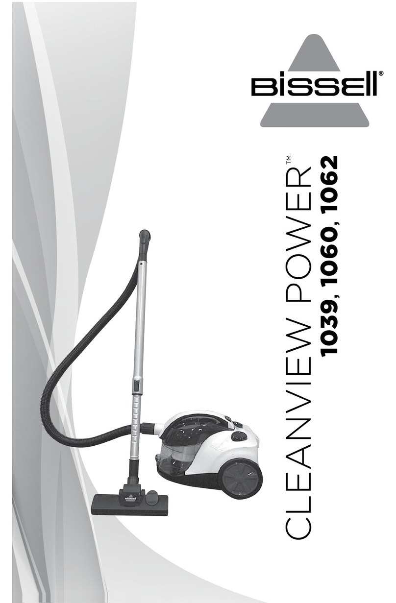 Bissell CLEANVIEW POWER 1039 manual