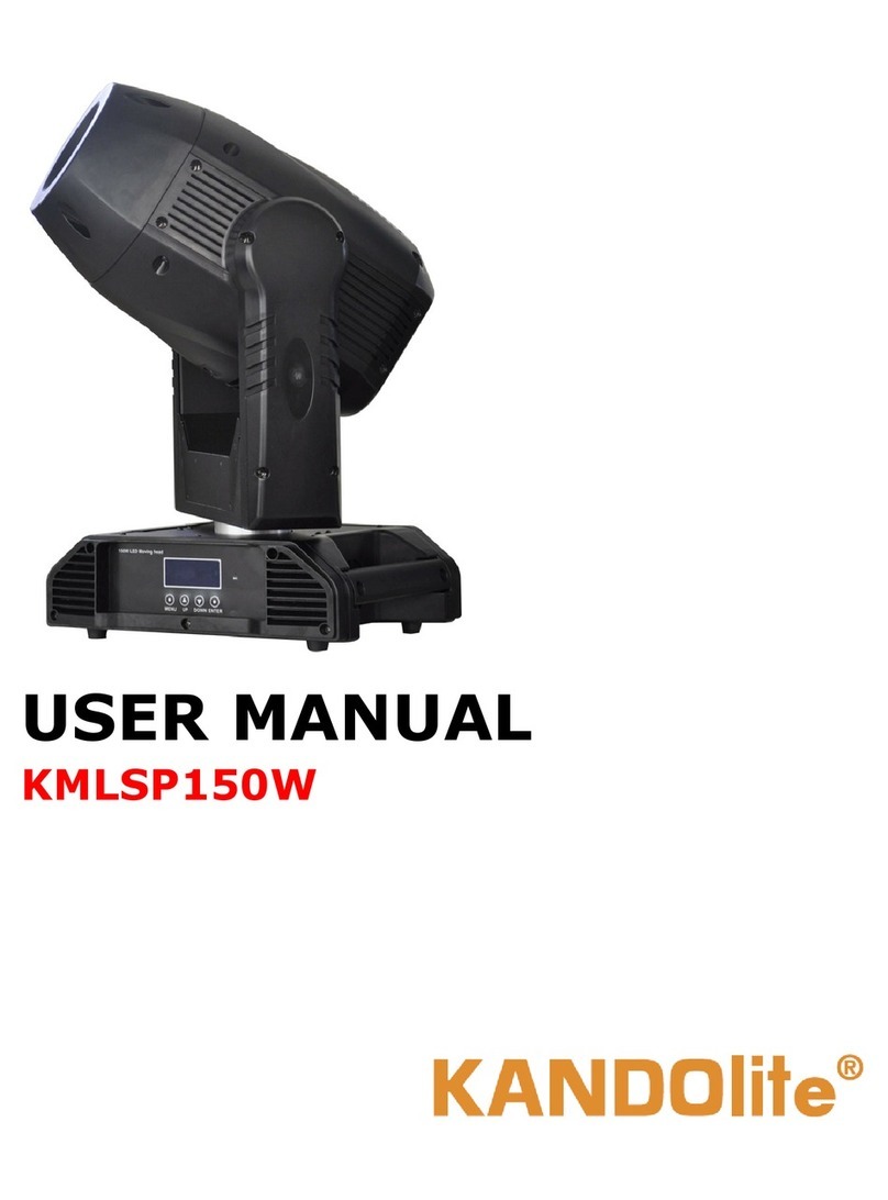 Kandolite KMLSP150W User manual