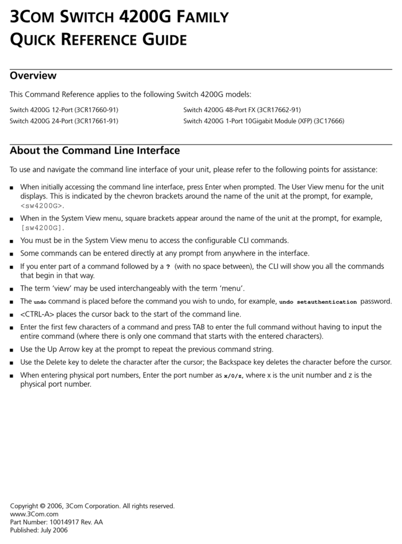 3Com 3CR17660-91 User manual