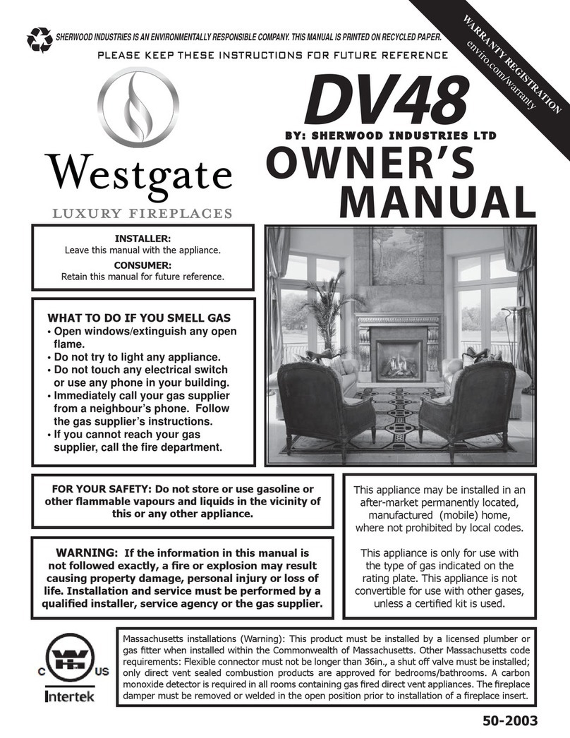 Westgate DV48 owner's manual