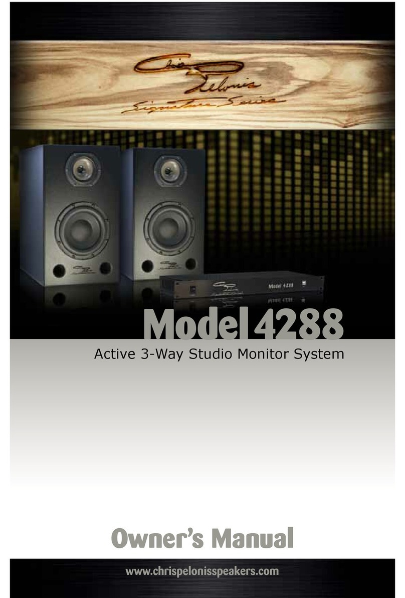 Pelonis Sound and Acoustics 4288 owner's manual Pelonis Sound and Acoustics 4288 owner's manual