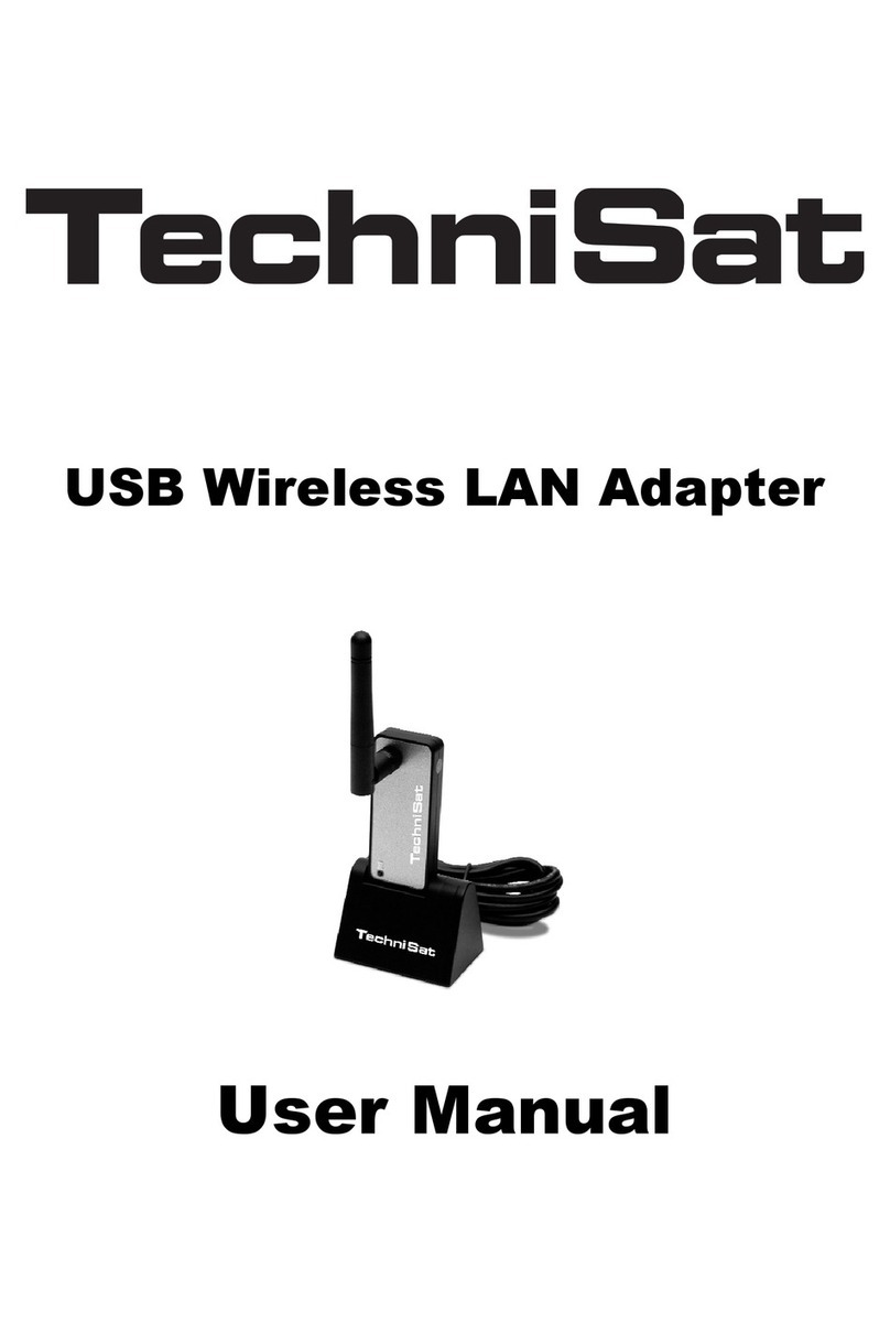 TechniSat USB Wireless LAN Adapter user manual
