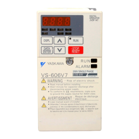 YASKAWA VS-606V7 Series User manual