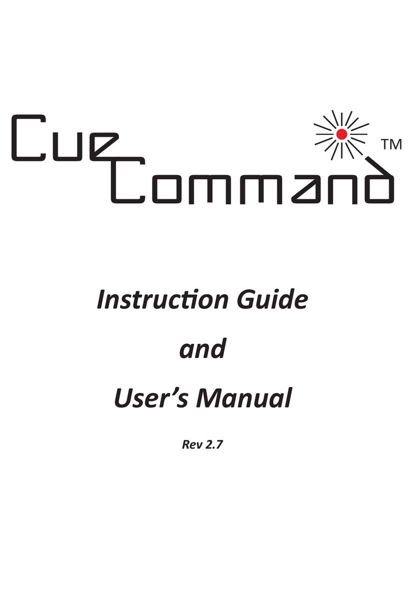 Deceptively Simple Cue Command Instructions guide and user manual