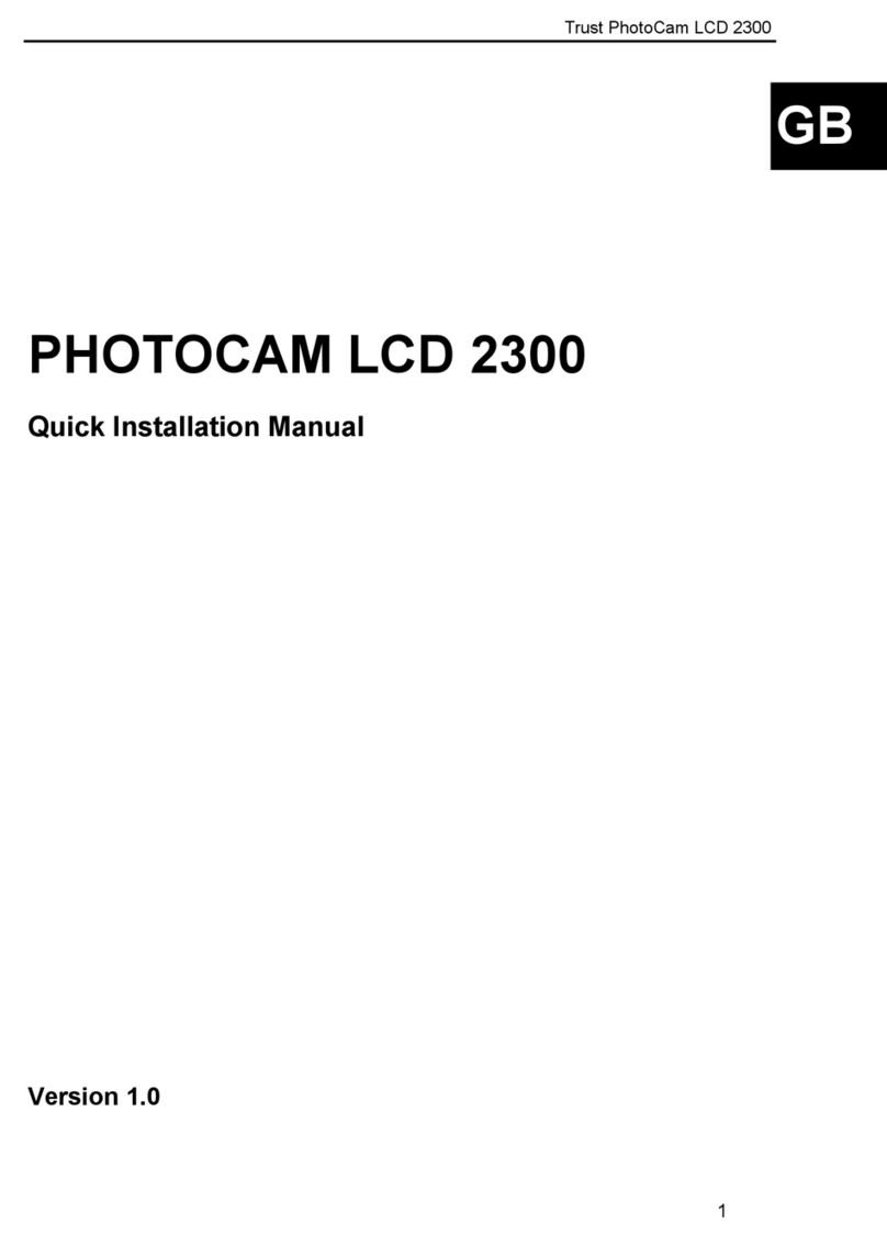Trust PHOTOCAM LCD 2300 Operating and maintenance instructions