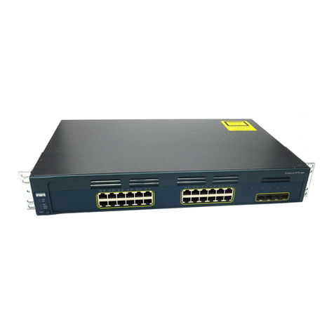 Cisco 2970 - Catalyst Switch Hardware installation guide
