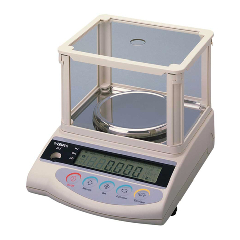 Vibra AJ-E Series Operation manual