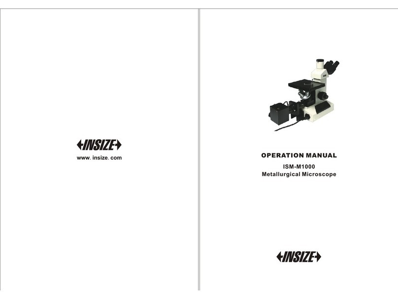 insize ISM-M1000 Operation manual