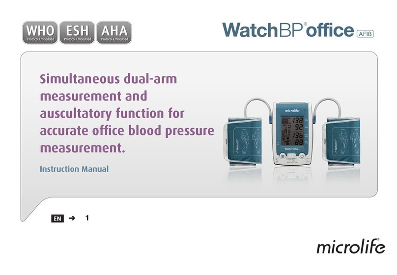 Microlife WatchBP office User manual