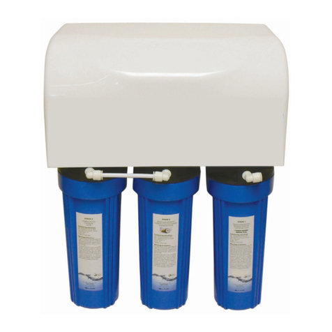 WQA WaterSTATION PuR100-7 Installation, operation, service record and warranty