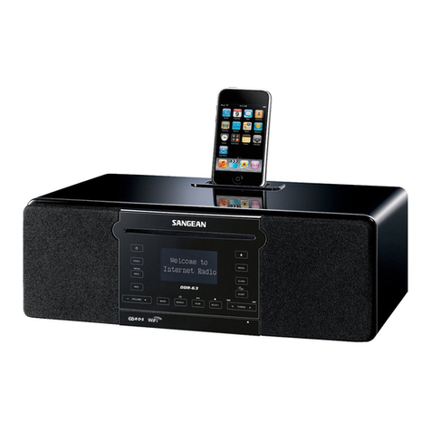 Sangean DDR-63 - PRODUCT DESCRIPTION User manual Sangean DDR-63 - PRODUCT DESCRIPTION User manual